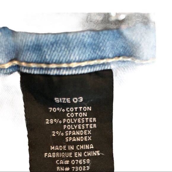 Seductions FD Denim Embroidered Shorts EUC - Picture 5 of 10